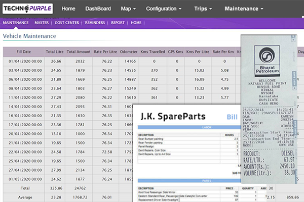 Vehicle Maintenance Logging and Policy Renewal Alerts