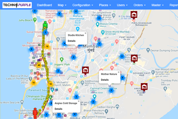 Live Location and Conveyance Tracking