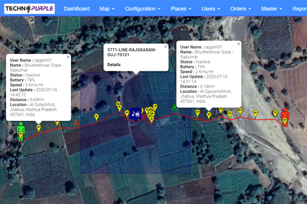 Real-Time Location Tracking